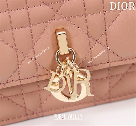 My Dior Mini Bag Rose des Vents Cannage Lambskin 